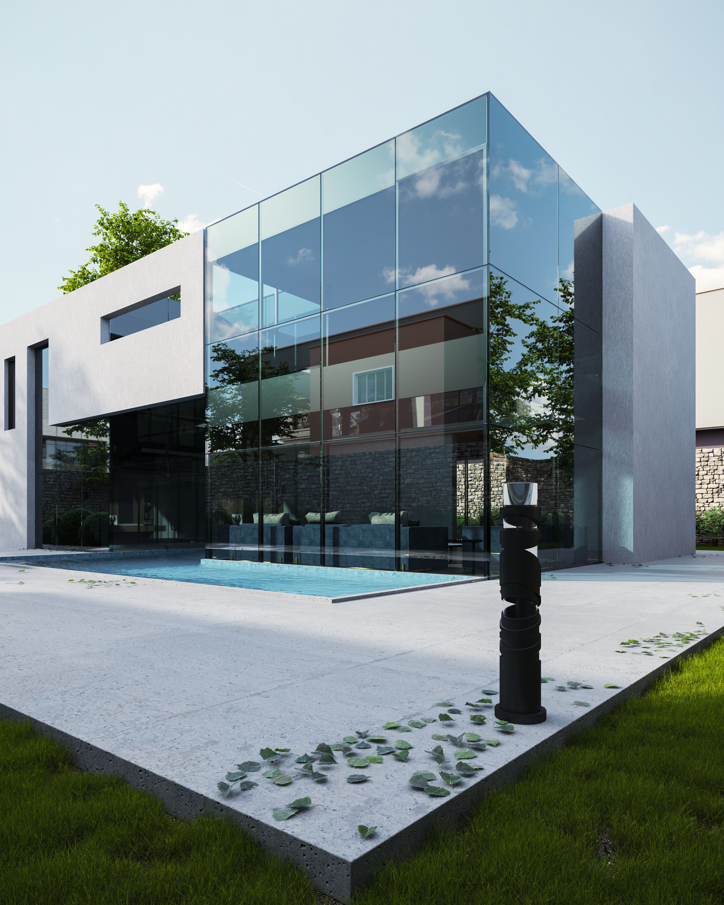 Luxury Mansion Render